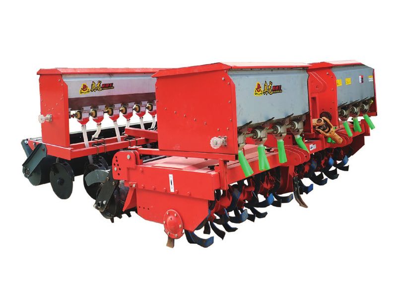 旋耕施肥二次鎮壓播種機